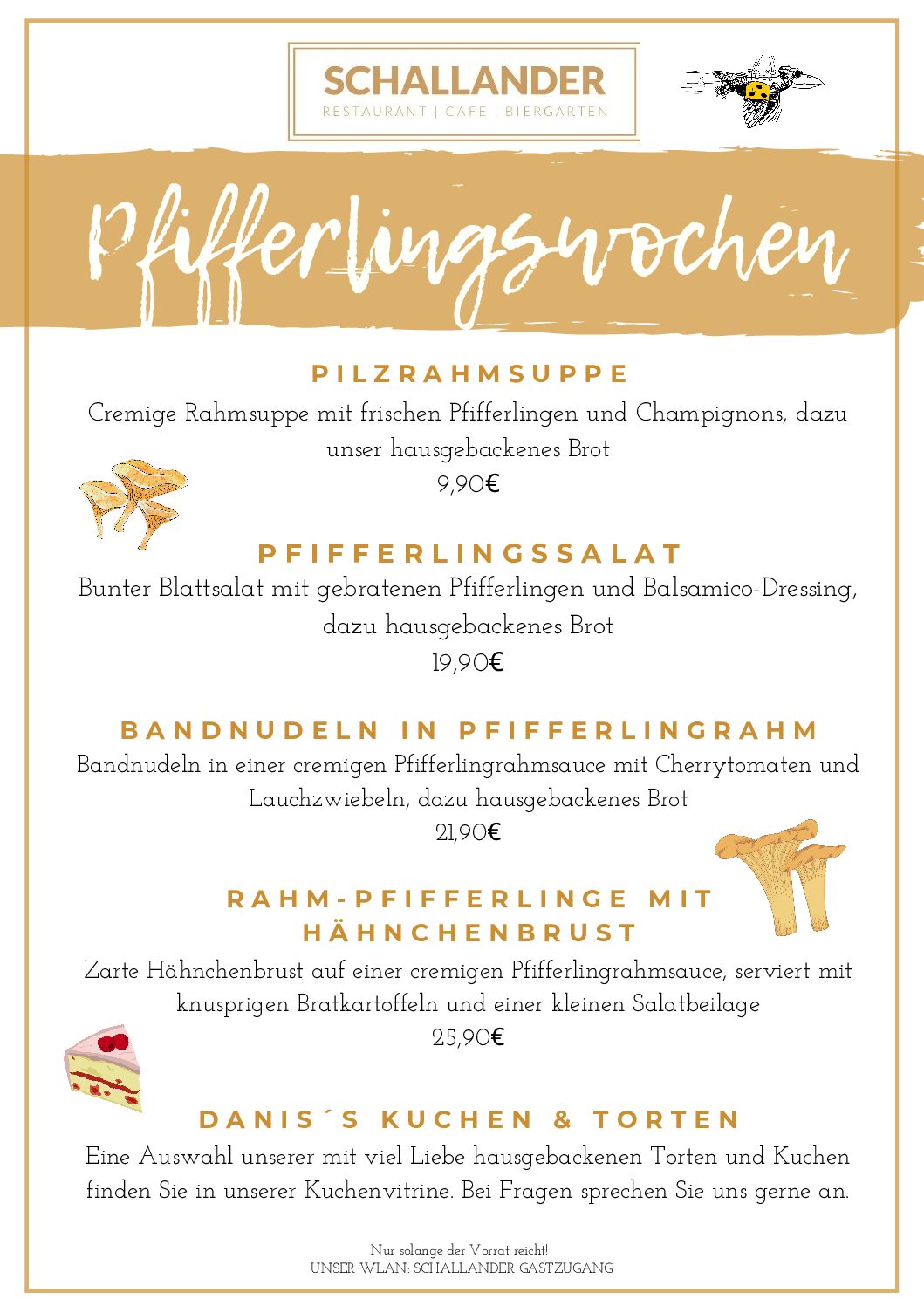 Pfifferlingswochen S